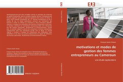 motivations et modes de gestion des femmes entrepreneurs au Cameroun - Onana, François Xavier