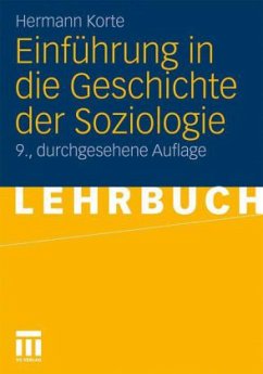 Cover Einführung in die Geschichte der Soziologie