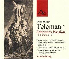 Johannes-Passion Twv 5:34 - Scholl/Kammerchor Der Biederitzer Kantor