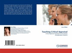 Teaching Critical Appraisal - Phillips, Anna