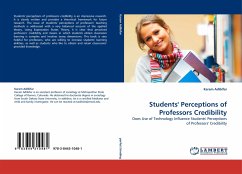 Students'' Perceptions of Professors Credibility