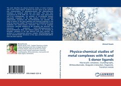 Physico-chemical studies of metal complexes with N and S donor ligands