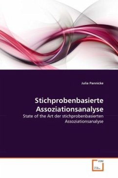 Stichprobenbasierte Assoziationsanalyse - Pannicke, Julia