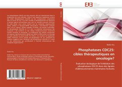 Phosphatases CDC25: cibles thérapeutiques en oncologie? - Viry, Elodie