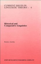 Historical and Comparative Linguistics - Anttila, Raimo