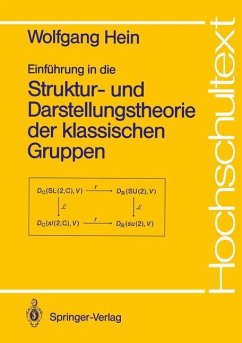 Einführung in die Struktur- und Darstellungstheorie der klassischen Gruppen - Hein, W.