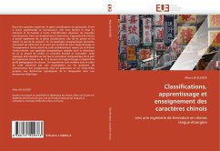 Classifications, apprentissage et enseignement des caractères chinois - LIN-ZUCKER, Miao