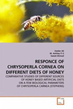 RESPONCE OF CHRYSOPERLA CORNEA ON DIFFERENT DIETS OF HONEY - Ali, Haider;Ashfaq, Muhammad;Ahmad, Saeed