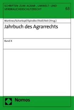 Cover Jahrbuch des Agrarrechts