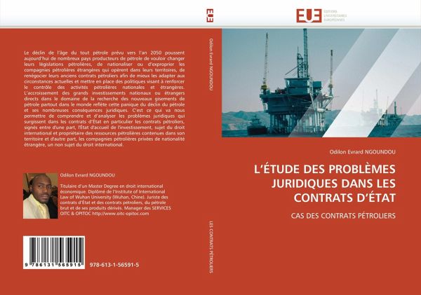 L'ÉTUDE DES PROBLÈMES JURIDIQUES DANS LES CONTRATS D'ÉTAT