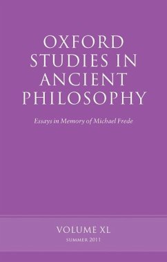 Oxford Studies in Ancient Philosophy