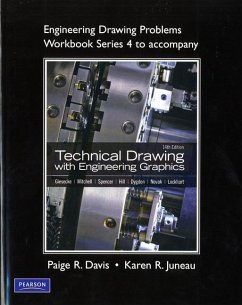 Engineering Drawing Problems Workbook Series 4 for Technical Drawing with Engineering Graphics - Juneau, Karen R.;Davis, Paige R.
