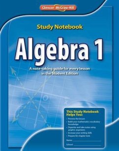 Algebra 1, Study Notebook - McGraw Hill