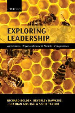 Exploring Leadership: Individual, Organizational & Societal Perspectives - Bolden, Richard; Gosling, Jonathan; Hawkins, Beverley