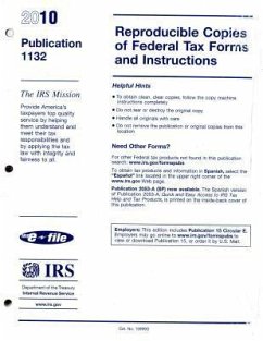 Reproducible Copies of Federal Tax Forms and Instructions, 2010