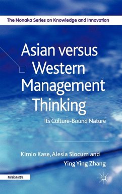 Cover Asian Versus Western Management Thinking