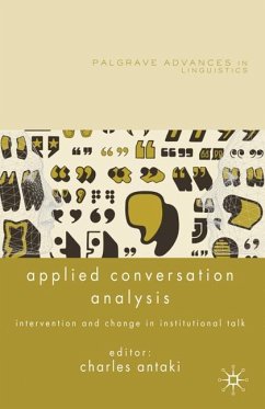 Applied Conversation Analysis