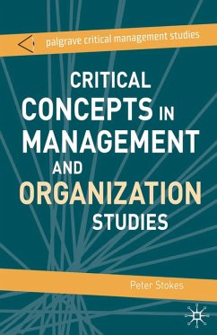 Cover Critical Concepts in Management and Organization Studies