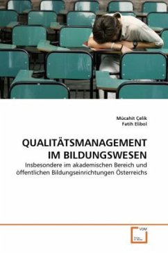 Cover QUALITÄTSMANAGEMENT IM BILDUNGSWESEN