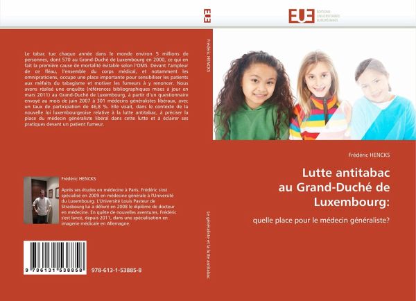 Lutte antitabac au Grand-Duché de Luxembourg: Lutte antitabac au Grand-Duché de Luxembourg: