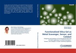 Functionalized Silica Gel as Metal Scavenger, Sensor, and Catalyst