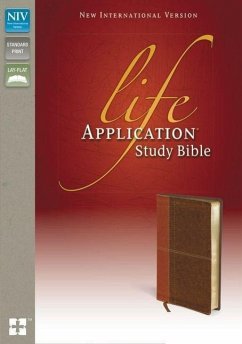 Life Application Study Bible: New International Version, Caramel / Dark Caramel, Italian Duo-Tone