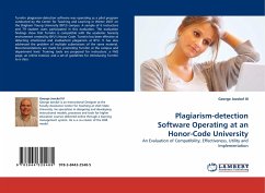 Plagiarism-detection Software Operating at an Honor-Code University - Joeckell, George
