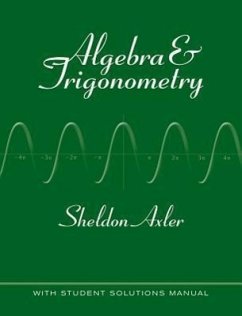 Algebra & Trigonometry - Axler, Sheldon