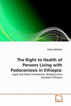 The Right to Health of Persons Living with Podoconiosis in Ethiopia: - MESKELE, KIDUS