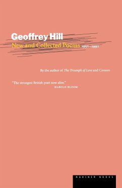 New and Collected Poems - Hill, Geoffrey