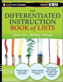 The Differentiated Instruction Book of Lists, Grades K-12 - Fox, Jenifer; Hoffman, Whitney