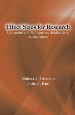 Effect Sizes for Research - Grissom, Robert J. Kim, John J.