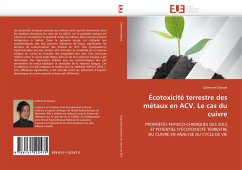 Écotoxicité terrestre des métaux en ACV. Le cas du cuivre - Daoust, Catherine