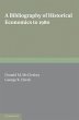 A Bibliography of Historical Economics... - Bild 1
