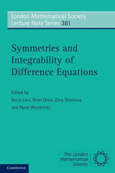 Symmetries and Integrability of Difference Equations Symmetries and Integrability of Difference Equations