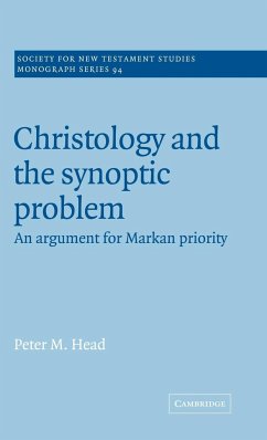 Christology and the Synoptic Problem - Head, Peter M.