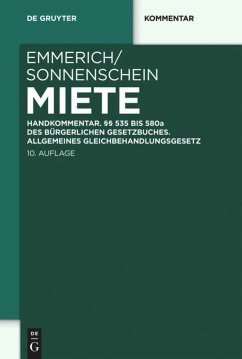 Miete - Emmerich, Volker;Sonnenschein, Jürgen