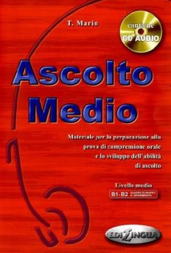 Ascolto Medio, Libro dello studente, m. Audio-CD - Marin, Telis