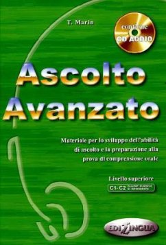 Ascolto Avanzato, Libro dello studente m. Audio-CD - Marin, Telis