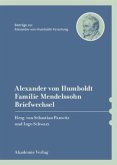 Alexander von Humboldt / Familie Mendelssohn, Briefwechsel