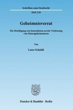 Geheimnisverrat. - Schuldt, Lasse