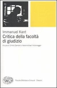 Cover Critica della facoltà di giudizio