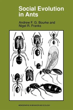 Social Evolution in Ants - Bourke, Andrew F. G.; Franks, Nigel R.