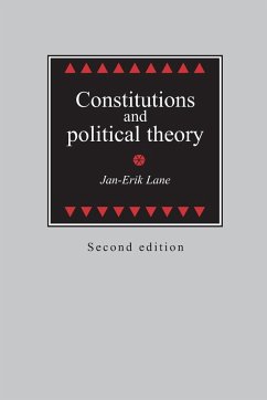 Constitutions and political theory - Lane, Jan-Erik