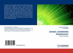 SHONA LOANWORD PHONOLOGY - Mutonga, Lovemore;Mabugu, P. R.