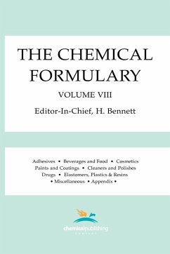Cover The Chemical Formulary, Volume 8