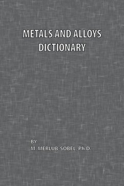 Cover Metals and Alloys Dictionary