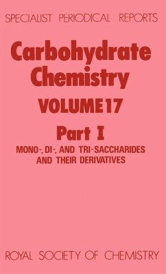 Cover Carbohydrate Chemistry