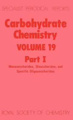 Cover Carbohydrate Chemistry