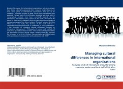 Managing cultural differences in international organizations